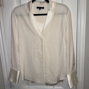 Lafayette 148 silk blouse  Button-Up Blouse